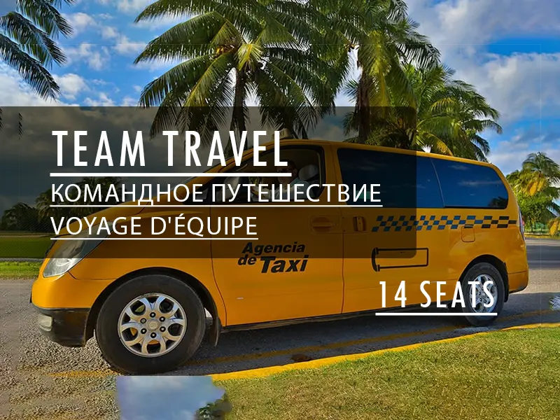 Team Travel - Large capacity taxi for groups